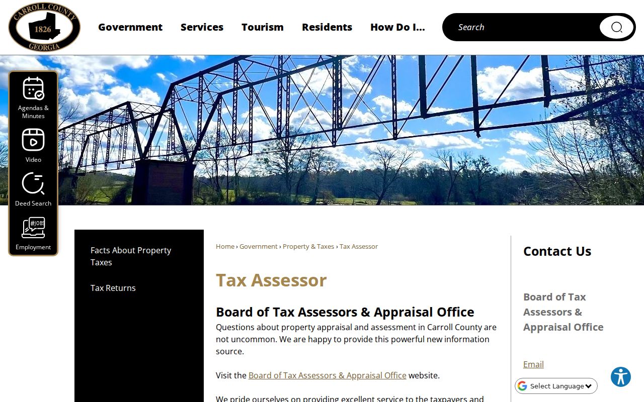 Carrollton people search Carroll County Tax Assessor gateway
